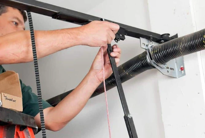 garage door spring replacement in Glendale